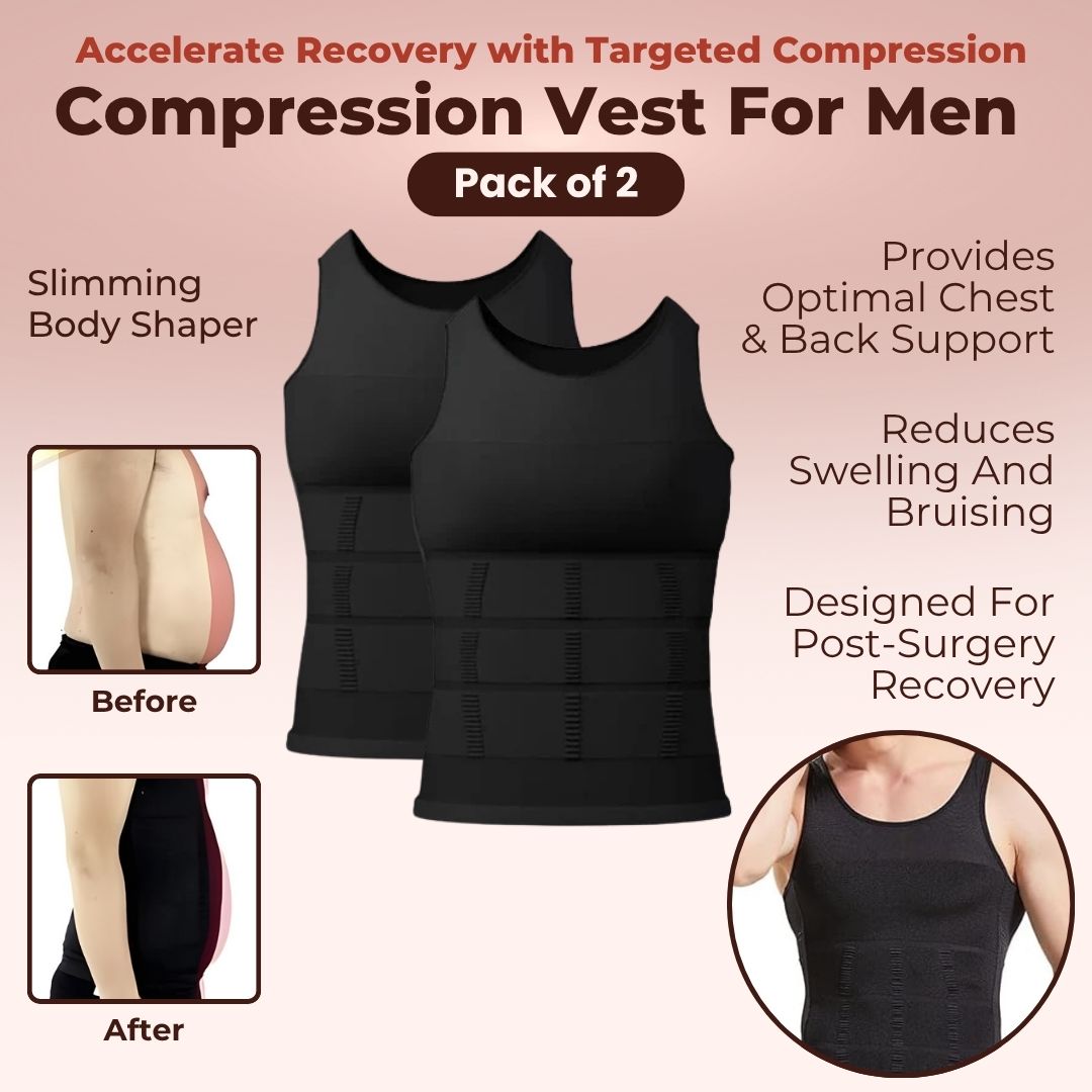 Compression Vest For Men's  Pack of 2