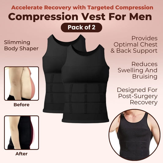 Compression Vest For Men's  Pack of 2
