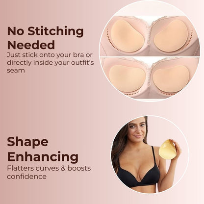 Reuseable Adhesive Strapless Bra - Pack of 2