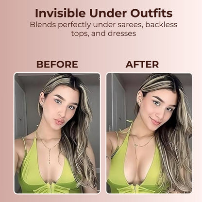Reuseable Adhesive Strapless Bra - Pack of 2